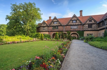 Cecilienhof slottet i Potsdam, Brandenburg i Tyskland