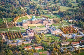 Udsigt til Sanssouci Park i Potsdam, Brandenburg i Tyskland