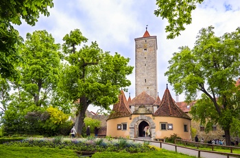 Slot i Rothenburg ob der Tauber, Sydtyskland