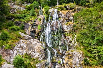 Todtnau vandfaldet i Schwarzwald, Sydtyskland