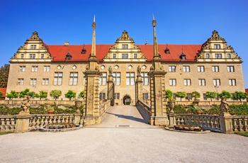 Indgangen til Weikersheim Slot, Sydtyskland