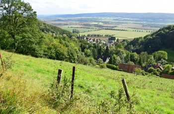 Landskabet i Weserbergland, Niedersachsen i Nordtyskland