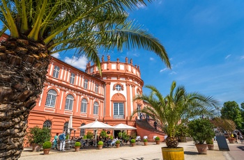 Castle Biebrich i Wiesbaden, Tyskland