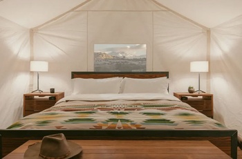 ULUM Moab Under Canvas Tent Interior