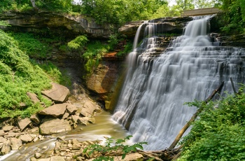 Brandywine Falls i Cuyahoga Valley National Park - Ohio
