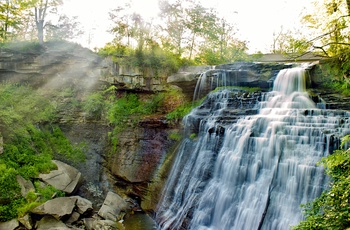 Brandywine Falls, Brandywine Falls i Cuyahoga Valley National Park - Ohio