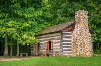 Historisk farm i Cuyahoga Valley National Park - Ohio