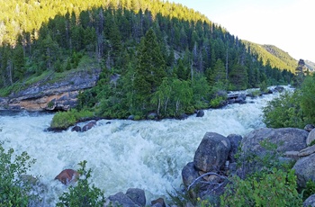 Sinks Canyon State Park i Wyoming - USA