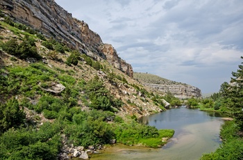 Sinks Canyon State Park i Wyoming - USA