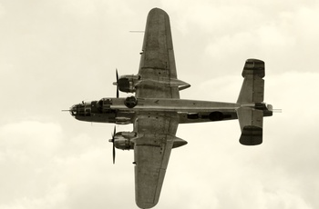 B-25 bombefly fra 2. verdenskrig