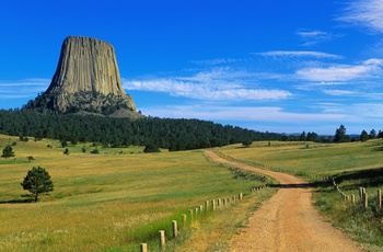 Devil's Tower i Wyoming, USA