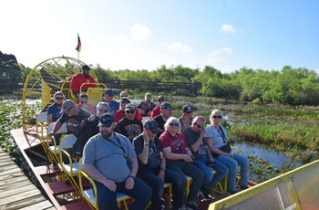 MC-tur Florida Rundt og Daytona - dag 10: Airboat-safari i Everglades