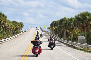 MC-tur Florida Rundt og Daytona - dag 5: På vej gennem Florida mod Stuart