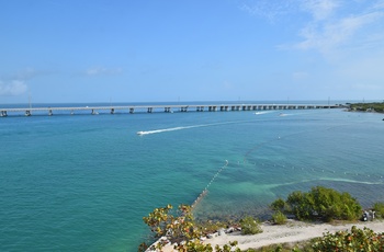 MC-tur Florida Rundt og Daytona - dag 9: Turkisblåt hav langs Overseas Highway