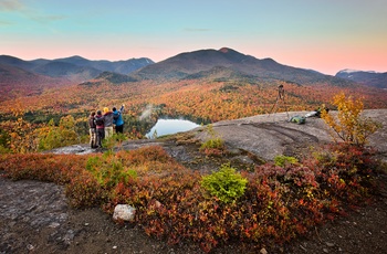 Hikere i Adirondack Mountains National park - New York State i USA