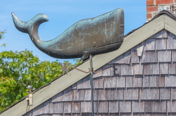 Hval vejrhane set på Nantucket Island - Massachusetts