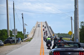 MC-tur Solrige Florida - dag 2: Miami-Key Largo - Kolonnekørsel på Overseas Highway