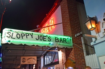 MC-tur Solrige Florida - dag 3: Key Largo-Key West - Sloppy Joe´s Bar