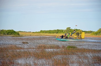 MC-tur Solrige Florida - dag 5: Florida City-Naples - på tur med airboat i Everglades
