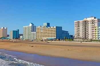 Stranden i Virginia Beach - USA