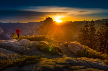 USA Californien Yosemite National Park Glacier Point