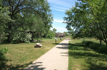 Fort Mandan i North Dakota var Lewis og Clarks vinterbase og en vigtig del af deres ekspedition