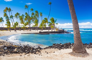 Pu'uhonua O Honaunau National Historical Park på Hawaii Big Island - USA