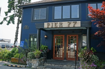 Restauranten Pier 77 i Cape Porpoise, New England
