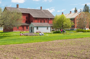 Museumsbyen Hancock Shaker Village i New England