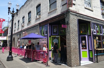 Voodoo Doughnut i Portland - Oregon i det vestlige USA