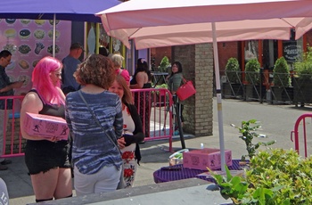 Voodoo Doughnut i Portland - Oregon i det vestlige USA