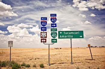Route 66 mod Amarillo, Texas