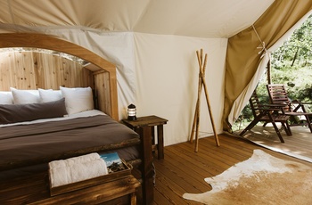 Glamping i Great Smoky Mountains, Stargazer telt