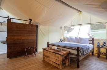 Glamping i Great Smoky Mountains, Suite telt