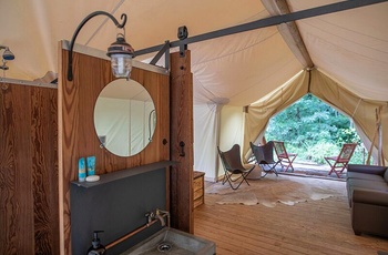Glamping i Great Smoky Mountains, Suite telt
