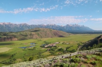 USA Wyoming Spring Creek Ranch