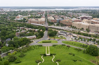 View from George Washington Masonic National Memorial