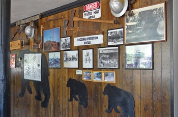 Beaver Hungry Bear Cafe i staten Washington, USA