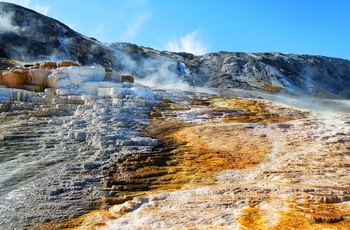 USA Yellowstone National Park Mammoth Hot Springs