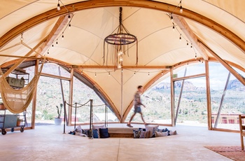 Glamping i Zion - fællesområde