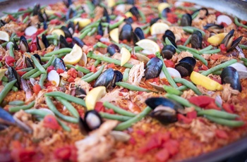 Paella fra The Basque Market i Boise 