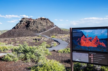 Craters of the Moon i Idaho 