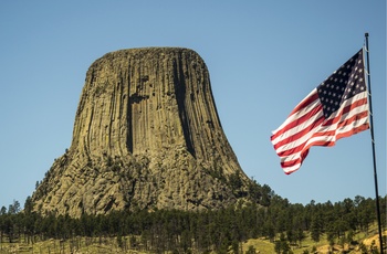 Devil's Tower i Wyoming 