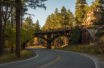 Iron Mountain Road i South Dakota 