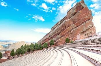 Red Rocks Amphitheater ved Denver