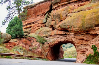 Tunnel i Red Rocks ved Denver 