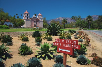 Santa Barbara Missionen i Californien, USA