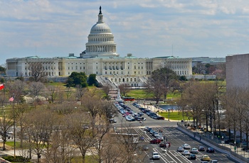 The Capitol set fra Newseum, Washinton DC