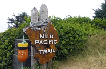 Wild Pacific Trail nær Ucluelet på Vancouver Island - Canada