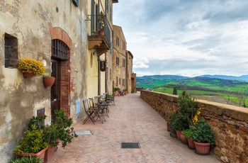 Udsigt fra Pienza